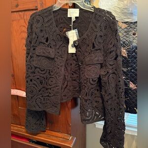 Jason Wu Cotton Lace Jacket